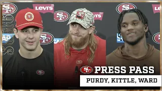 Purdy, Kittle, Ward On Staying ‘Locked In’ for the Super Bowl | 49ers