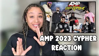 UK REACTS 🇬🇧 To AMP FRESHMAN CYPHER 2023 😂