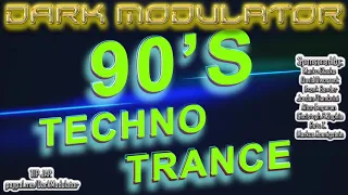 90s TECHNO / TRANCE Hits Mix From DJ DARK MODULATOR