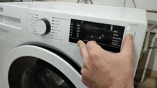 Beko BK 7101 E Çamaşır Makinesi Test, Reset Programı