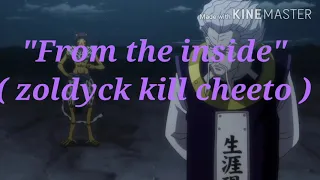 From the inside ( Silva killed Cheetu ) HxH