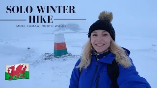 Solo Winter Hike - MOEL FAMAU, NORTH WALES
