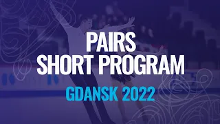 VOUILLAMOZ / GINIAUX (FRA) | Pairs Short Program | Gdansk 2022 | #JGPFigure