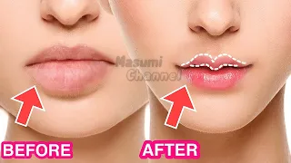 5MINS SLIM & SMALL LIPS EXERCISE💋 | Fix Big Lips, Sagging Jowls & Get Small Shaped Lips Naturally
