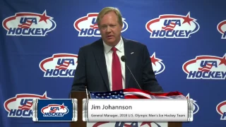 Press Conference: 2018 Olympic Men's Management & Coaches