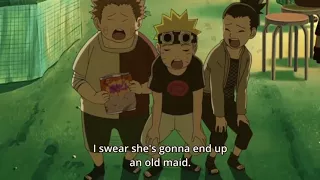 Kid Naruto, Shikamaru and Choji’s Bond