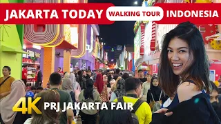 Evening walking around PRJ JAKARTA 2023 JAKARTA FAIR Indonesia | Pekan Raya Jakarta Kemayoran JIEXPO