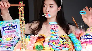 ASMR THE WORLD'S FAMOUS 9 KINDS OF JELLIES & CANDIES FEAST! MUKBANG EATING SHOW