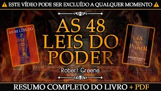 ⭐️ AS 48 LEIS DO PODER | Resumo Completo (TODAS AS LEIS) + Textos + PDF Exclusivo | Robert Greene