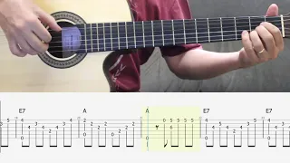 Quizás, Quizás, Quizás Fingerstyle tab