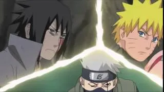 Team 7 vs Sasuke AMV ( Linkin park in the end )