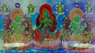 Green Tara Mantra || Om Tare Tuttare Ture Soha || Dolma Tara Mantra ||From Nepal