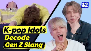 (CC) Tfw your bias knows more slang than you (ft. Gen Z)ㅣGuess The English SlangㅣGHOST9