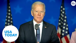 Biden: 'We're on track to win this election' | USA TODAY