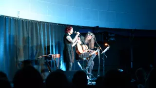 Arjen Lucassen and Anneke van Giersbergen concert Budapest 2015 - The castle hall