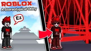 Roblox : A Stereotypical Obby 🩸 แม็พ Obby ที่ยิ่งเล่น จะยิ่งเจอเรื่องแปลกๆ !!!