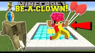 Minecraft: GOING TO CLOWN SCHOOL! - CLOWN TRAINING SCHOOL - Custom Map