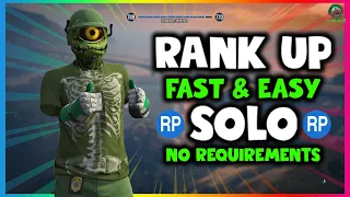 🔥SOLO UNLIMITED RP EXPLOIT | GTA ONLINE - 🔵RANK UP🔵 FAST & EASY - NO REQUIREMENTS