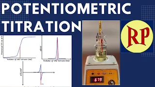 Potentiometric titrations (Principle, Procedure, Types, Ion-selective electrodes, applications)