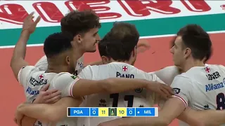 Highlights Sir Safety Susa Perugia - Allianz Powervolley Milano