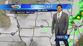 Videocast: Next storm system rolls through Saturday