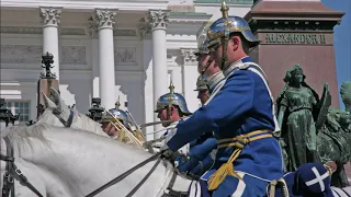 Livgardets Dragon musikkår, Life Guards' Dragoon Music Corps, Hamina Tattoo 2008, Helsinki, Kari Grö