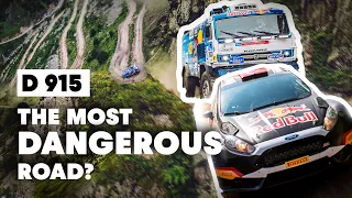 Kamaz Truck And Rally Car Go Head To Head On The World's Most Dangerous Road