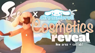 Cinnamoroll Cosmetics Showcase! ☁️ | Collaboration Reveal & Details! 🩵🌈 | Sky: Cotl ⚠️ BETA ⚠️