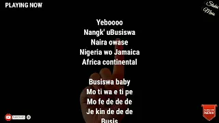 NAIRA MARLEY COMING LYRICS FEAT BUSIWA