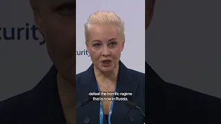 Wife of Alexey Navalny Blames Russia's Putin for His Death