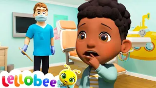 Wobbly Tooth Song! Going to the Dentist | Baby Cartoons - Toddler Sing Alongs | Moonbug