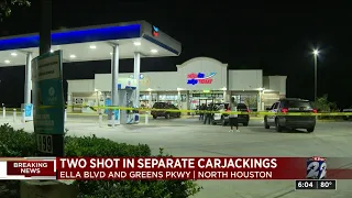 Victim and suspect shot during 2 attempted carjackings miles apart, deputies say