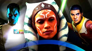 AHSOKA Trailer Crowd Reaction STAR WARS Celebration London 2023