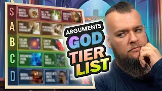 Arguments for God's Existence Tier List