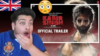 Kabir Singh TRAILER REACTION/REVIEW | Shahid Kapoor, Kiara Advani |