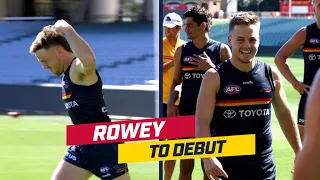 James Rowe to make his AFL debut