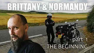 Motorcycle trip to France. Part 1 - we are heading to Normandy