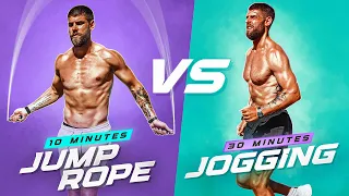 10 Min Jump Rope Vs 30 Min Jogging (Which Burns More Calories?)