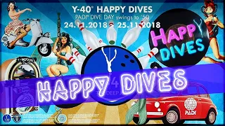 Happy Dives PADI Dive Days @ Y-40, The Deep Joy