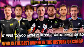 Who is the best AWPer in the history of CSGO?