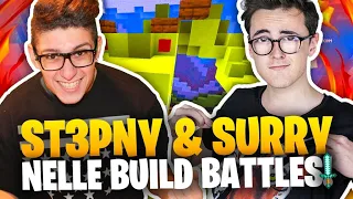 ST3PNY E SURRY NELLE BUILD BATTLES - MINECRAFT