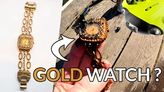 Stolen treasure found in river with underwater drone !