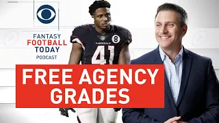 Free Agency GRADES with Mike Wright of the Fantasy Footballers | 2021 Fantasy Football Advice