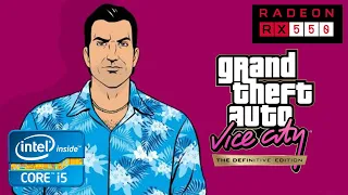GTA Vice City Definitive Edition Gameplay on i5 3570 and RX 550 4gb (High Setting)