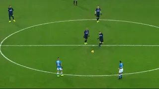 Mauro Icardi Hits Crossbar From Kick Off (Inter vs Napoli 1:0)