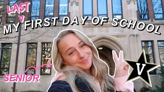 LAST FIRST DAY OF COLLEGE VLOG | Day In My Life at Vanderbilt University