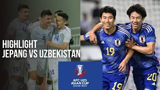 Highlight Pertandingan Jepang vs Uzbekistan #afc2024