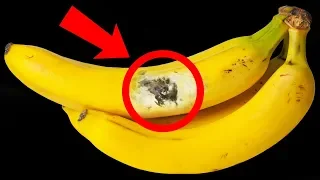 Wenn du eine Banane mit diesen Anzeichen siehst, werfe sie sofort weg!