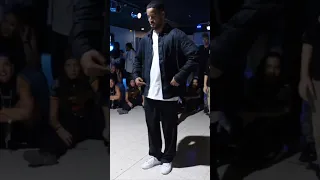 Nelson popping in Spain (dance performance)