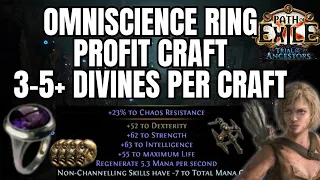 POE 3.22 - EASY CURRENCY Crafting Omniscience Amethyst Attribute Rings - Path of Exile Ancestors